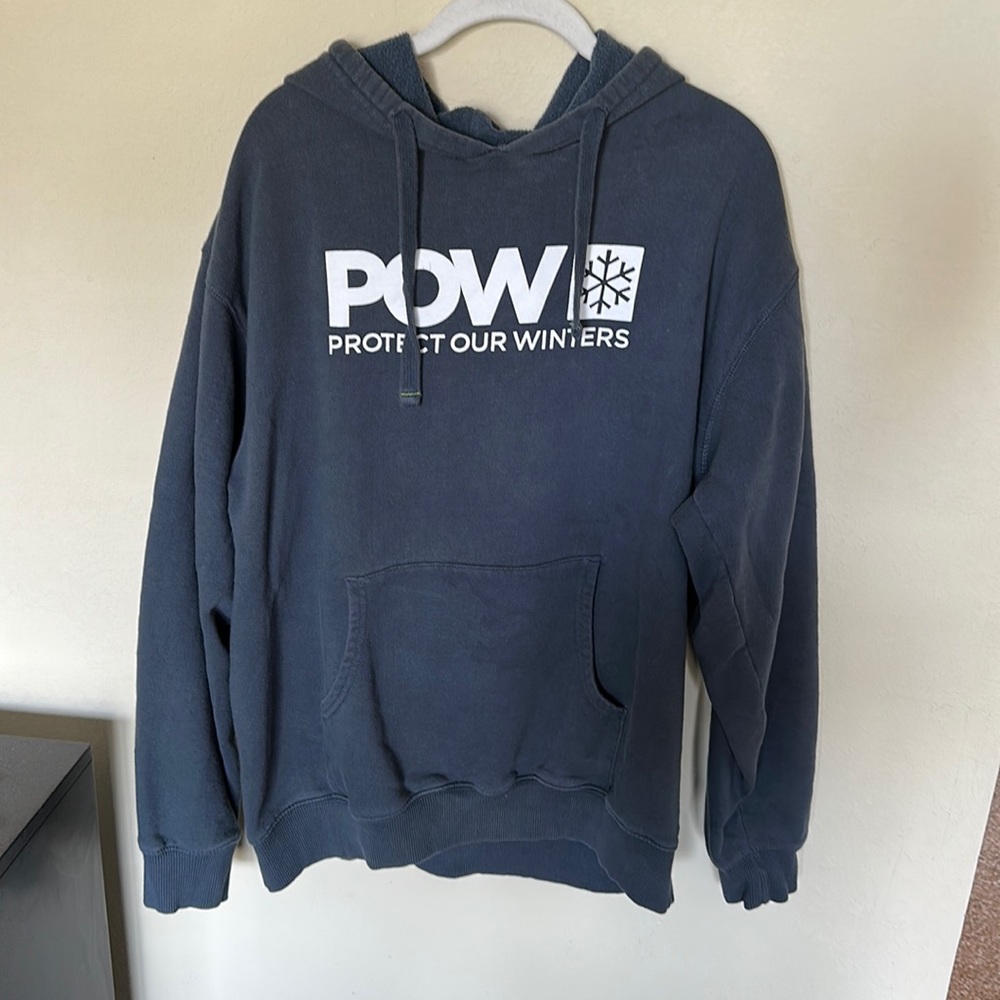 Dark Blue Protect Our Winters Hoodie